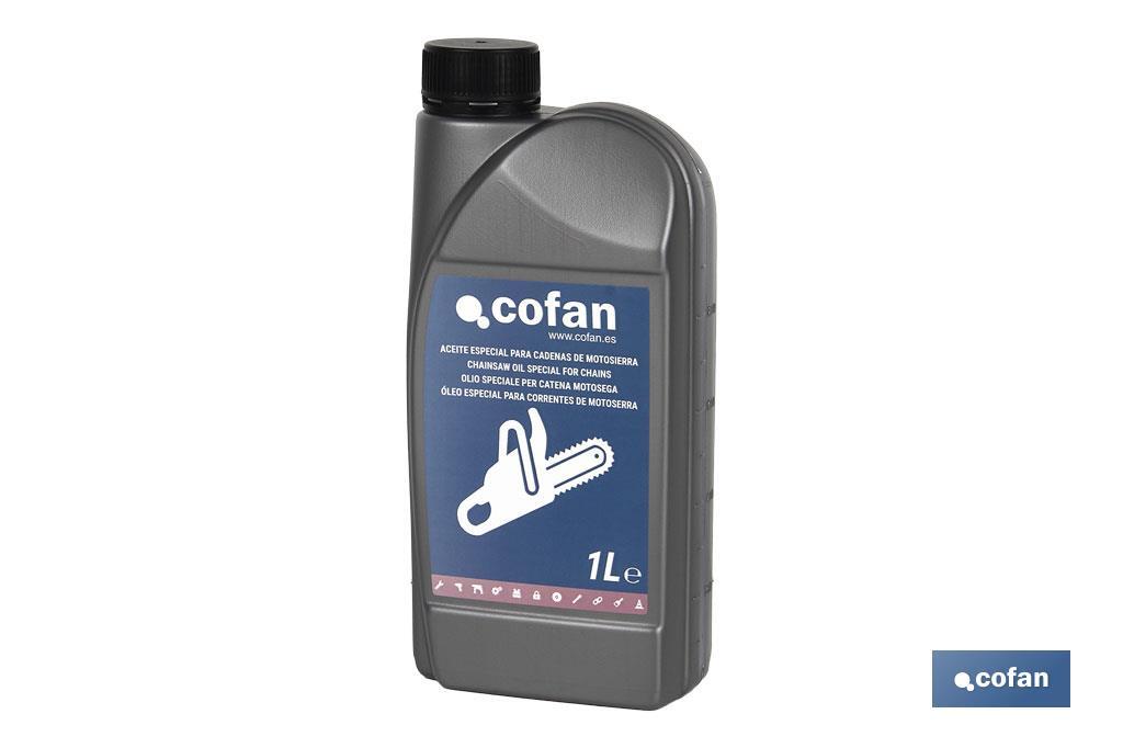 SPECIAL CHAINSAW OIL FOR CHAINS  - Cofan