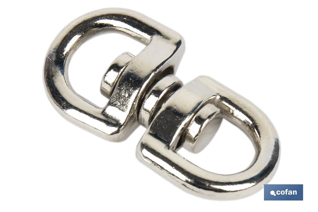 Nickle plated shackle - Cofan