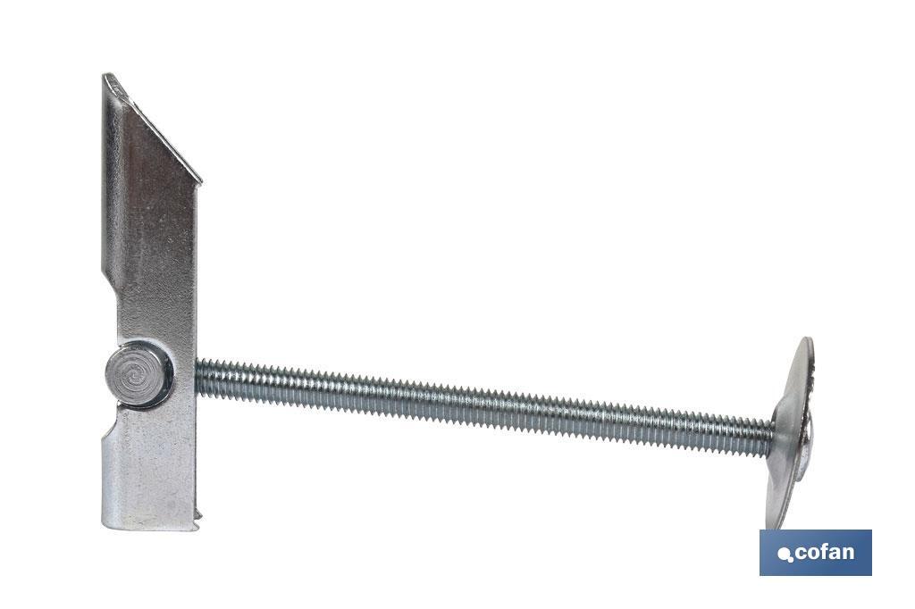Tilting hook with screw - Cofan