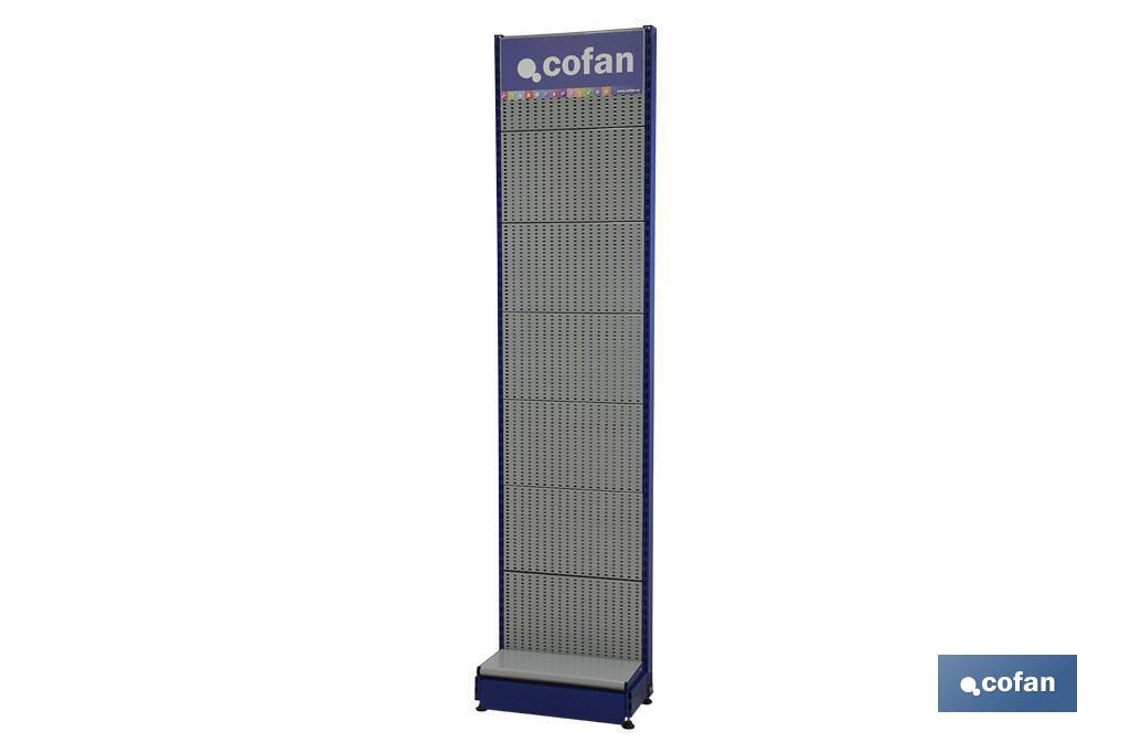 EXPOSITOR VERTICAL PERFURADO 2200X500X460MM - Cofan