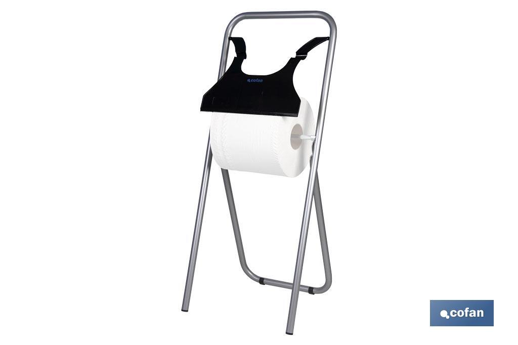 Dispensador porta bobinas de papel para el suelo | Para rollo de papel | Tamaño industrial - Cofan