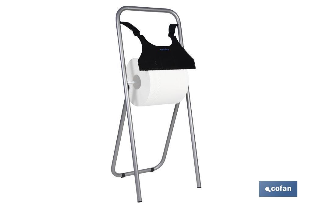 Dispensador porta bobinas de papel para el suelo | Para rollo de papel | Tamaño industrial - Cofan