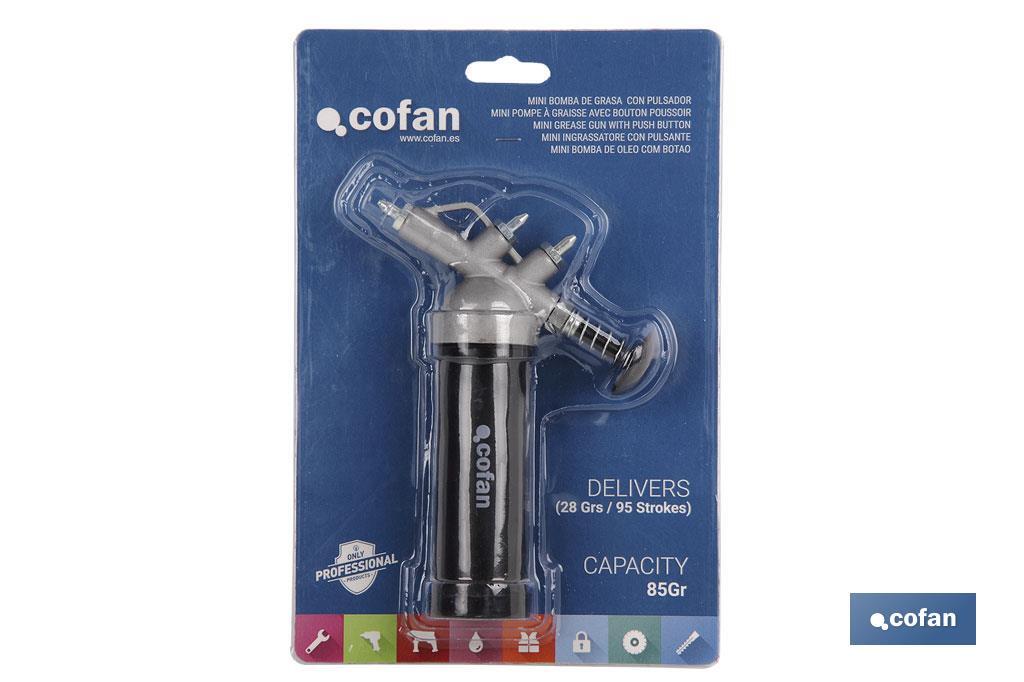 MINI INGRASSATORE CON PULSANTE - Cofan