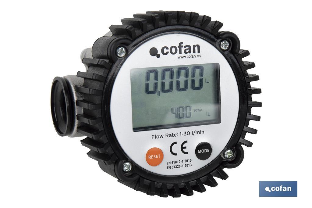 Compteur Digital pour Pistolet Lubrifiant - Cofan