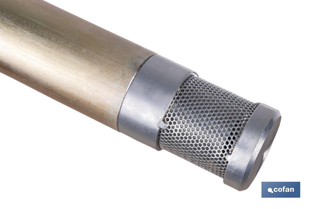 Bomba neumática lubricante | Relación 3:1 | Caudal: 14 LPM | Presión máxima: 10 bares | Disponible para bidones de 60 o 205 litros - Cofan