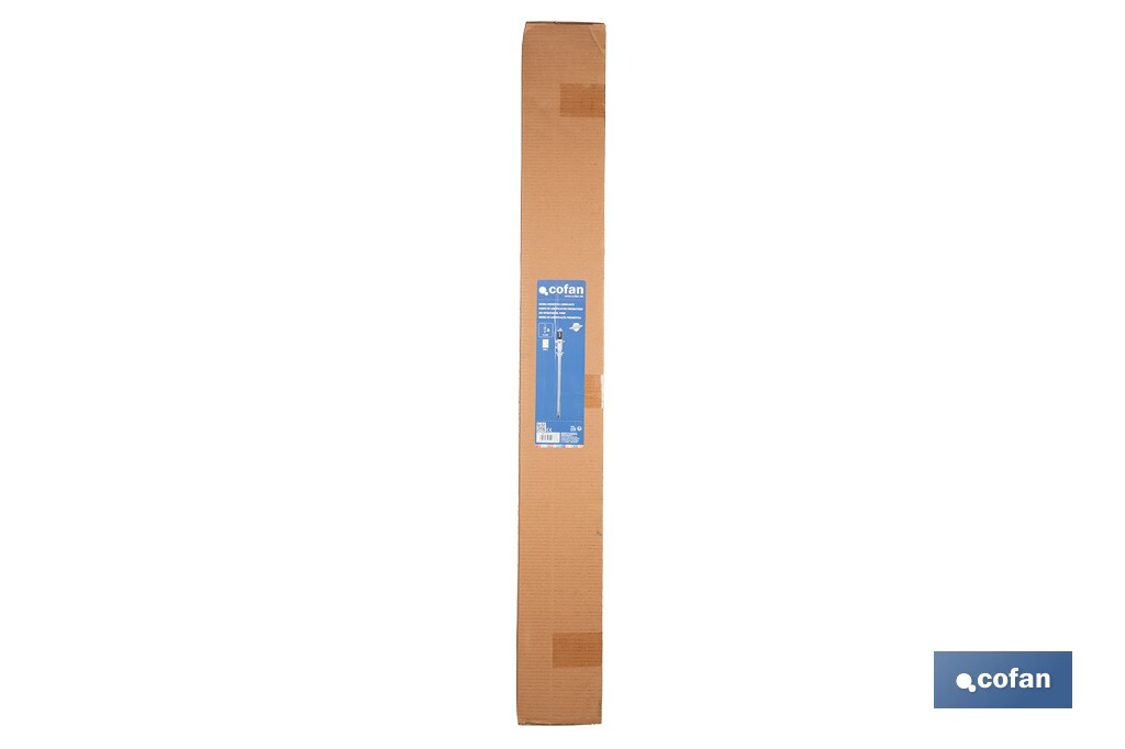 Bomba neumática lubricante | Relación 3:1 | Caudal: 14 LPM | Presión máxima: 10 bares | Disponible para bidones de 60 o 205 litros - Cofan