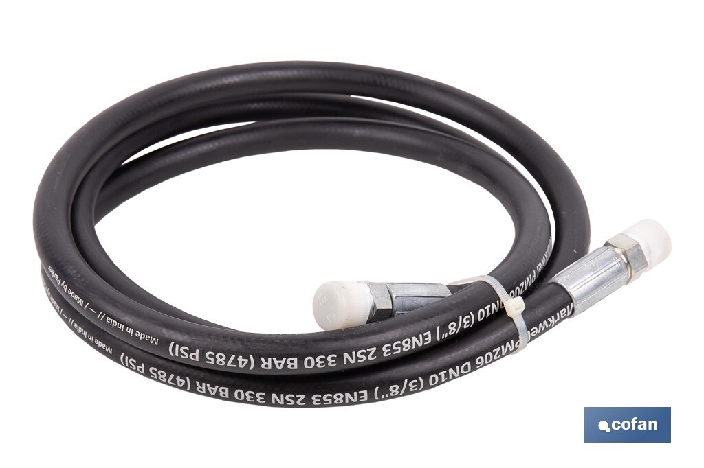 Manguera hidráulica | 2200 PSI | 1/2" BSP | Disponible en diferentes tamaños - Cofan