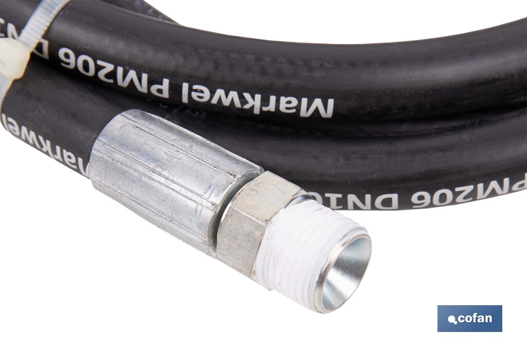 Manguera hidráulica | 2200 PSI | 1/2" BSP | Disponible en diferentes tamaños - Cofan