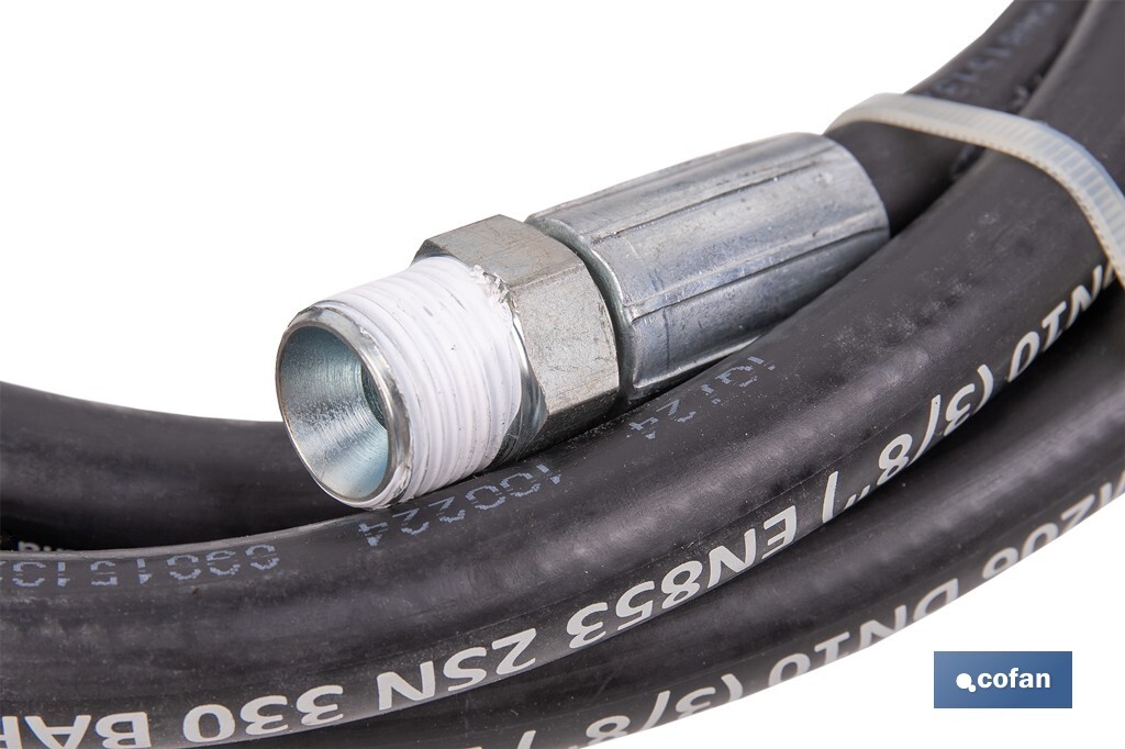 Manguera hidráulica | 2200 PSI | 1/2" BSP | Disponible en diferentes tamaños - Cofan