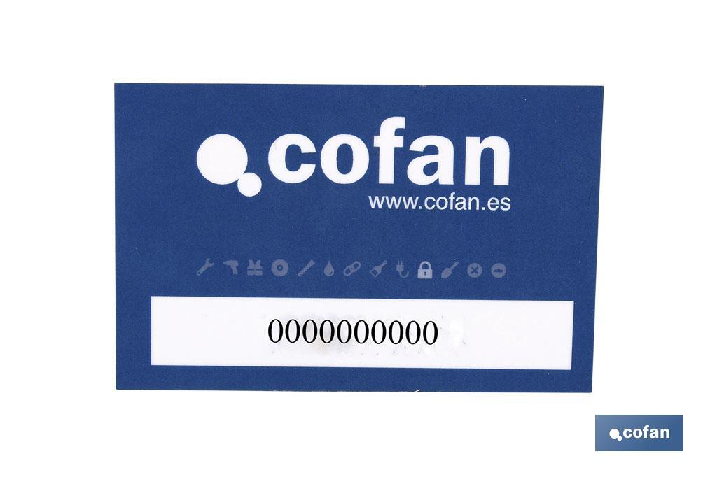 Anti-bumping security cylinder - Cofan