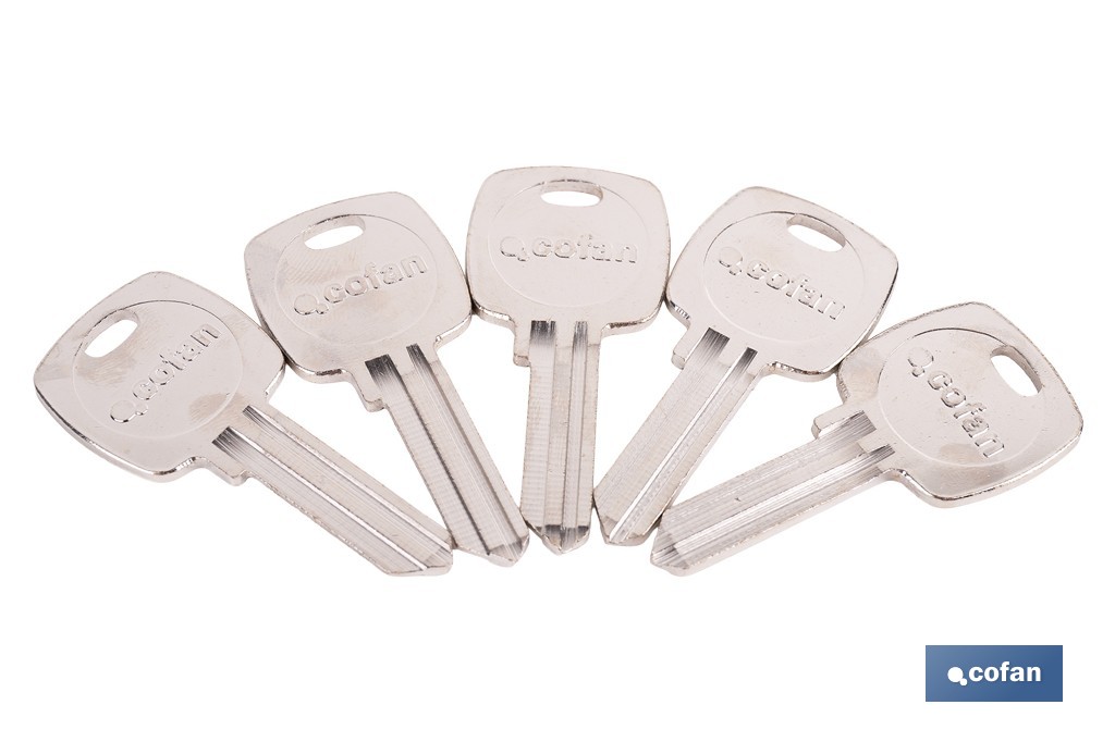LLAVE EN BRUTO CILINDRO REF. 3901 - 3902 - 3906