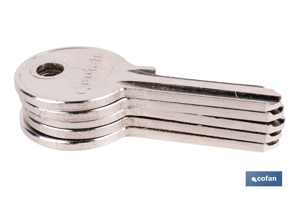LLAVE EN BRUTO OVALADO REF. 3903