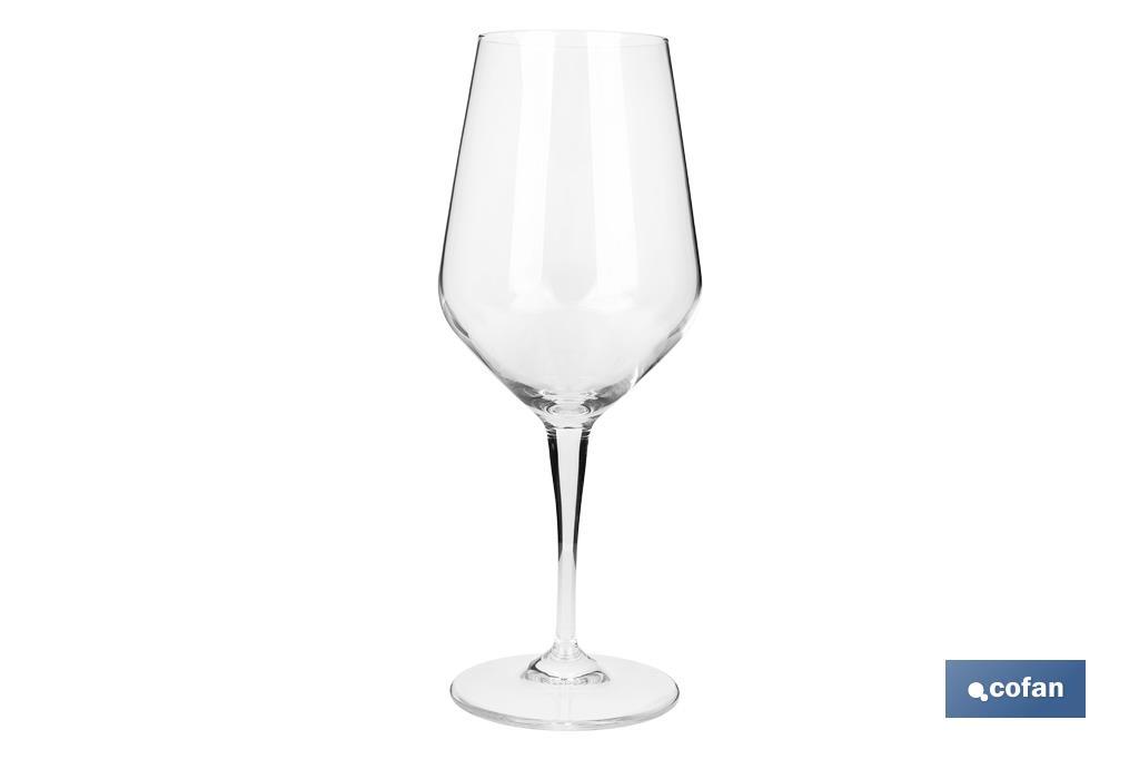 Pack of 6 wine glasses | Ágata Model | Available in different capacities | 100% lead-free - Cofan
