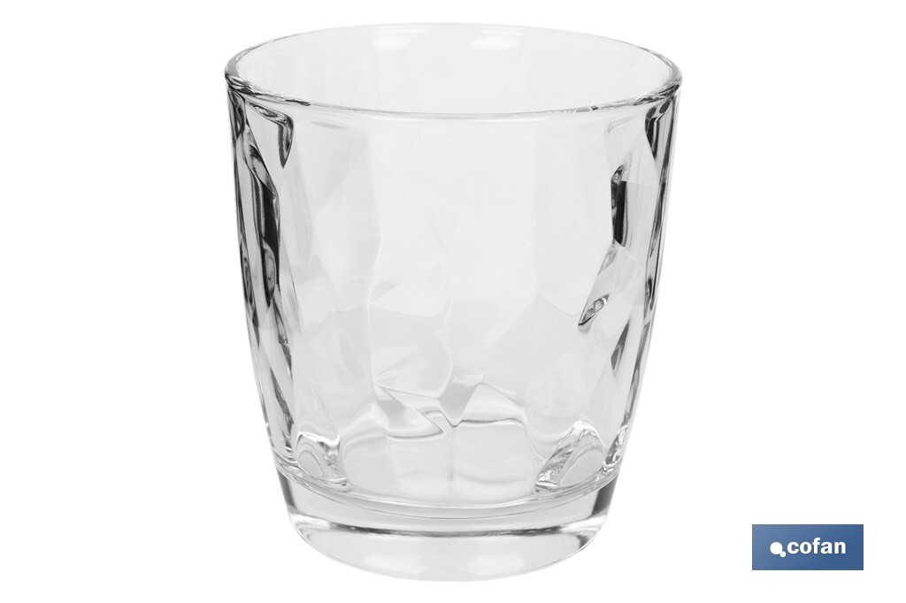 Pack of 6 tumbler glasses | Jade Model | Available in different capacities | Different colours - Cofan