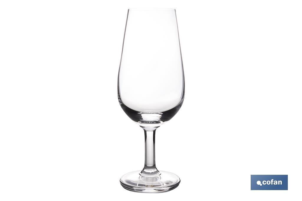 Pack of 6 wine tasting glasses | Suitable for all types of wine | Capacity: 17cl | Height: 15cm - Cofan