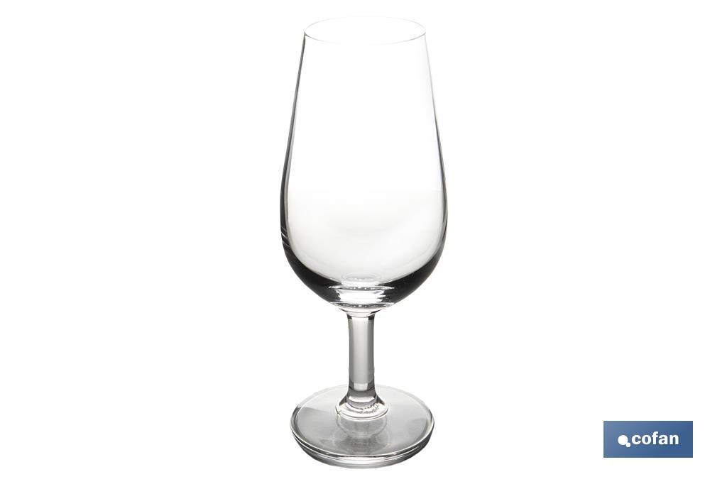 Pack of 6 wine tasting glasses | Suitable for all types of wine | Capacity: 17cl | Height: 15cm - Cofan