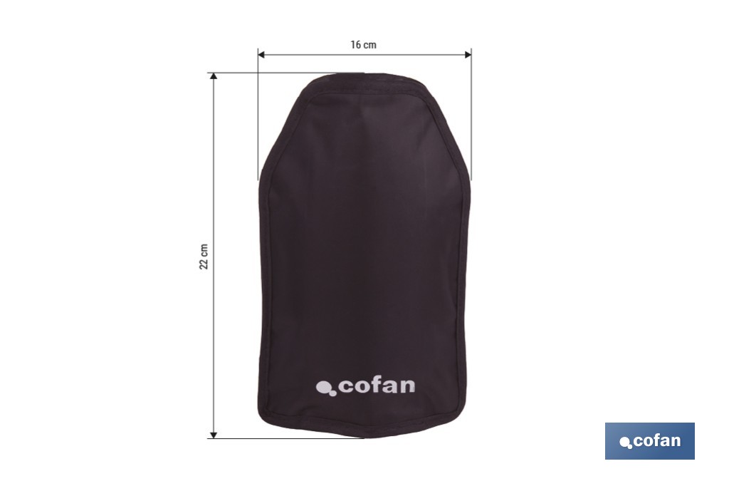 Funda enfriadora para botellas de vino y cava | Gel refrigerante integrado | Tamaño universal - Cofan