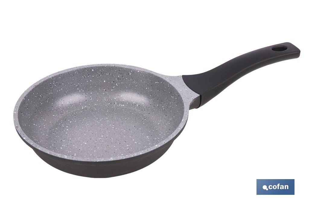 Padella con diametri differenti | Ideale per induzione e lavastoviglie | Alluminio forgiato | Antiaderente | Modello Anzio - Cofan
