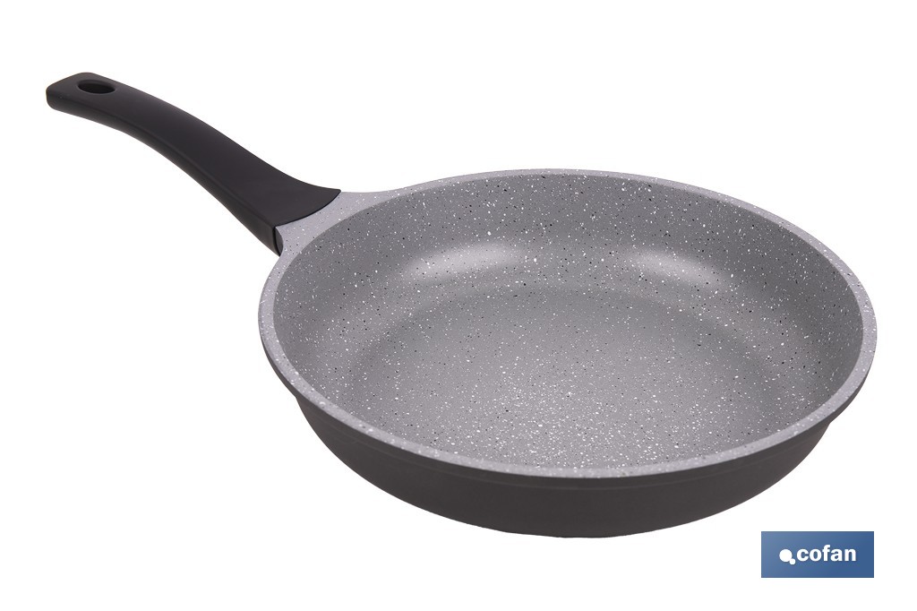 Padella con diametri differenti | Ideale per induzione e lavastoviglie | Alluminio forgiato | Antiaderente | Modello Anzio - Cofan