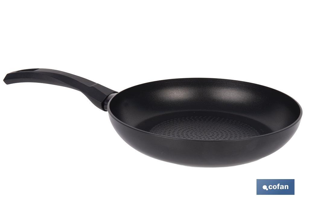 Non-stick aluminium frying pan, Brasatto Model | Diameter from 160 mm to 320 mm | With flameproof ring - Cofan