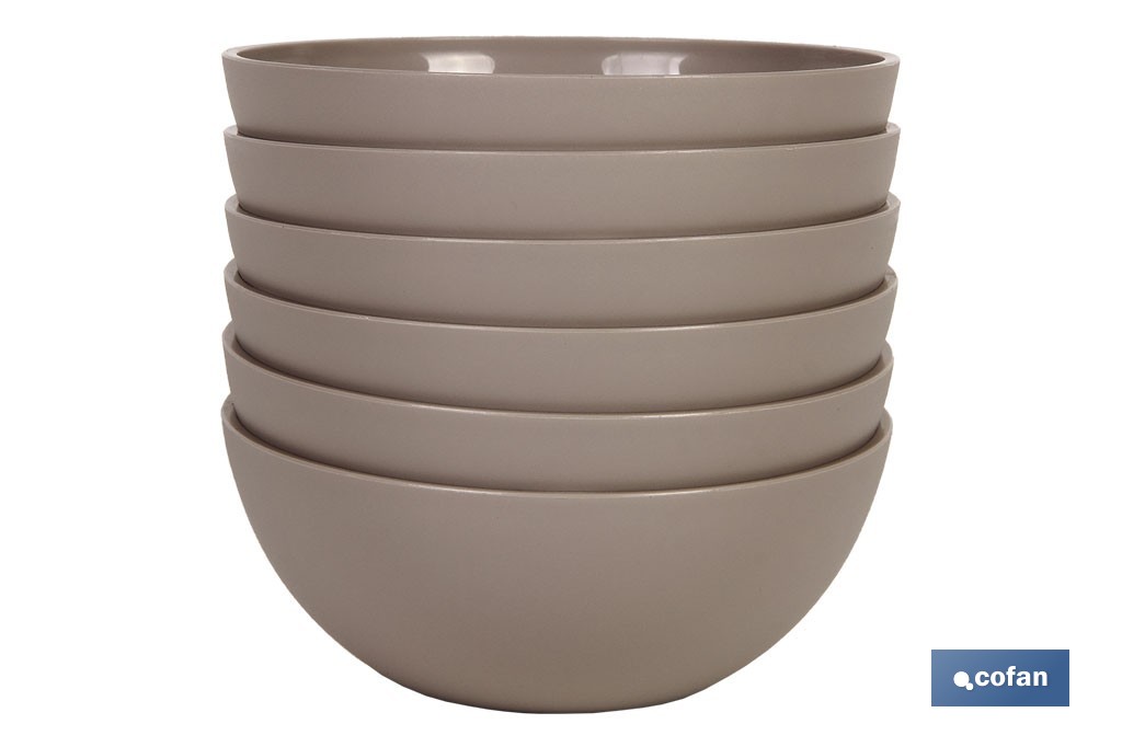 Bowl, Albahaca Model | Polypropylene | Plastic bowl | Several colours and sizes | Multi-purpose - Cofan