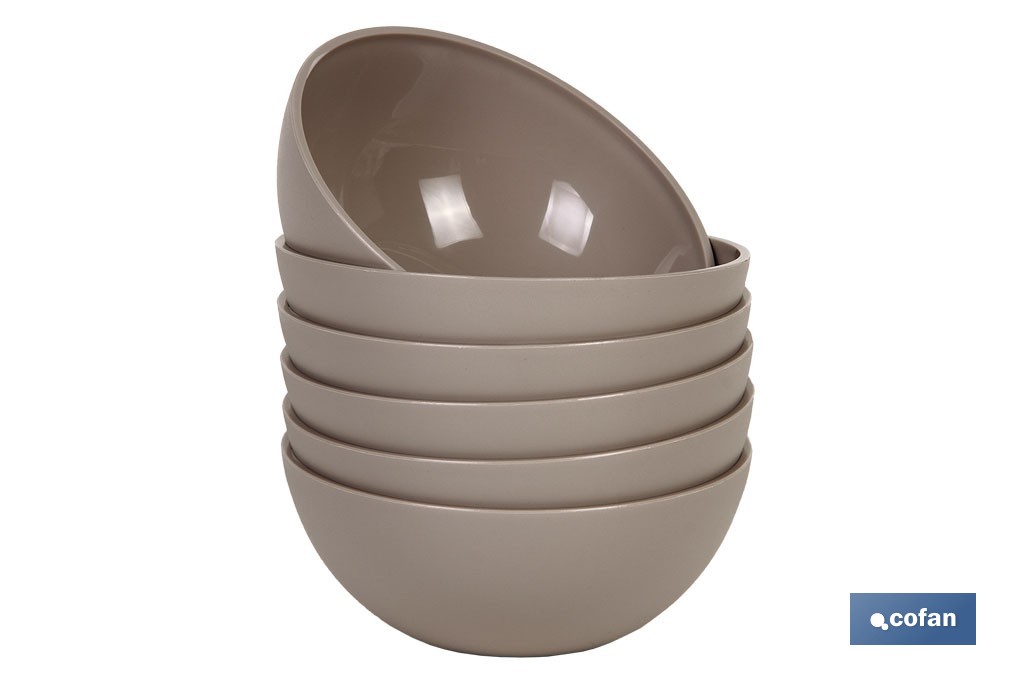 Bowl, Albahaca Model | Polypropylene | Plastic bowl | Several colours and sizes | Multi-purpose - Cofan