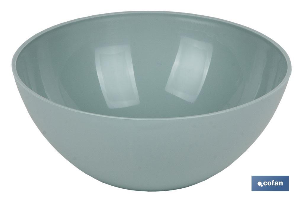 Bowl, Albahaca Model | Polypropylene | Plastic bowl | Several colours and sizes | Multi-purpose - Cofan