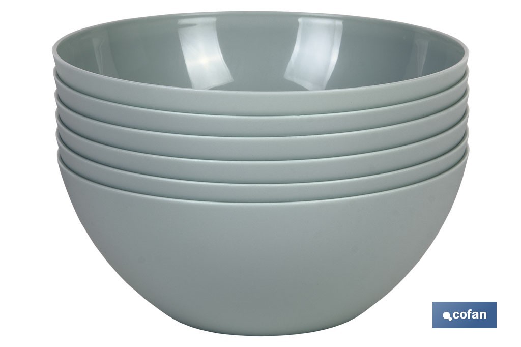 Bowl, Albahaca Model | Polypropylene | Plastic bowl | Several colours and sizes | Multi-purpose - Cofan