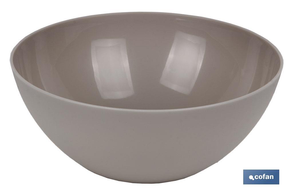 Bowl, Albahaca Model | Polypropylene | Plastic bowl | Several colours and sizes | Multi-purpose - Cofan