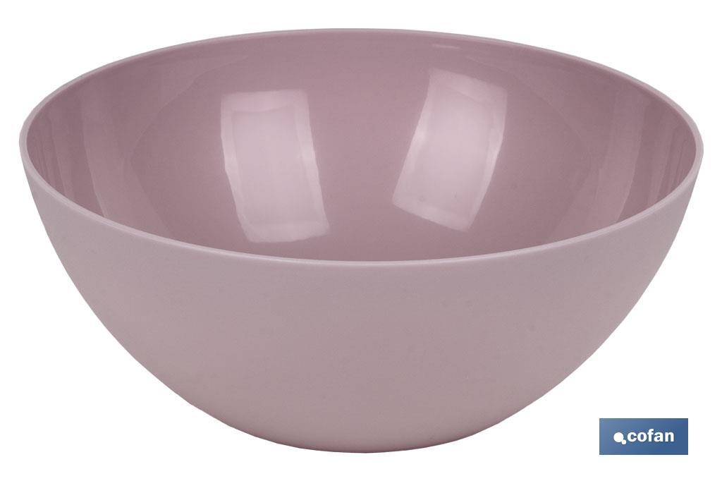 Bowl, Albahaca Model | Polypropylene | Plastic bowl | Several colours and sizes | Multi-purpose - Cofan