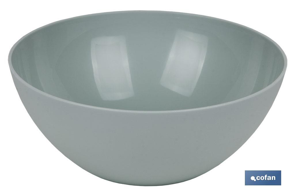 Bowl, Albahaca Model | Polypropylene | Plastic bowl | Several colours and sizes | Multi-purpose - Cofan