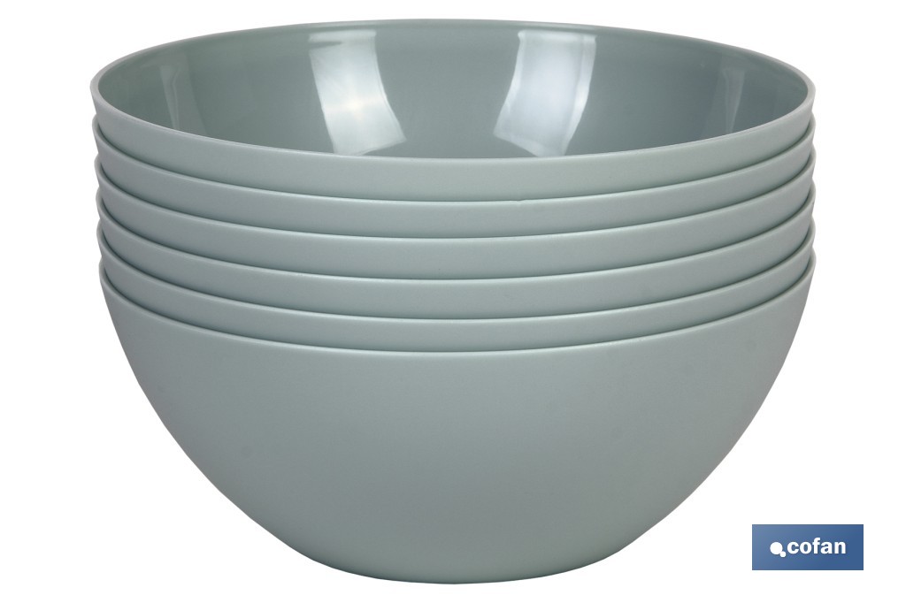 Bowl, Albahaca Model | Polypropylene | Plastic bowl | Several colours and sizes | Multi-purpose - Cofan