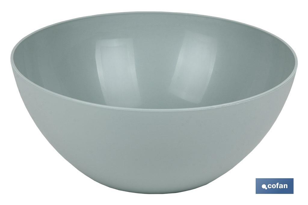 Salad bowl, Albahaca Model | Polypropylene | 3.5-litre capacity | Plastic bowl | Several colours - Cofan