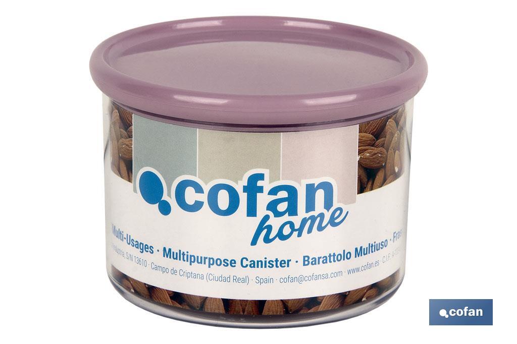 Multi-purpose canister, Albahaca Model | Polystyrene and polypropylene | Kitchen storage canisters - Cofan