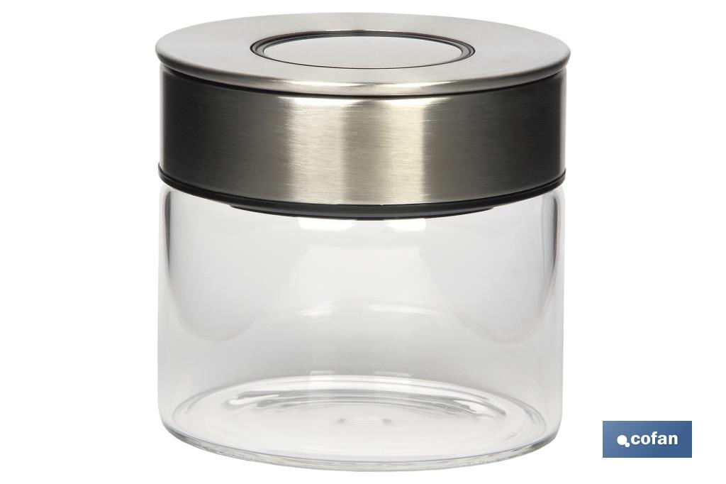 Frasco de vidrio borosilicato | Capacidad desde 550 ml hasta 1900 ml | Apto para uso alimentario - Cofan