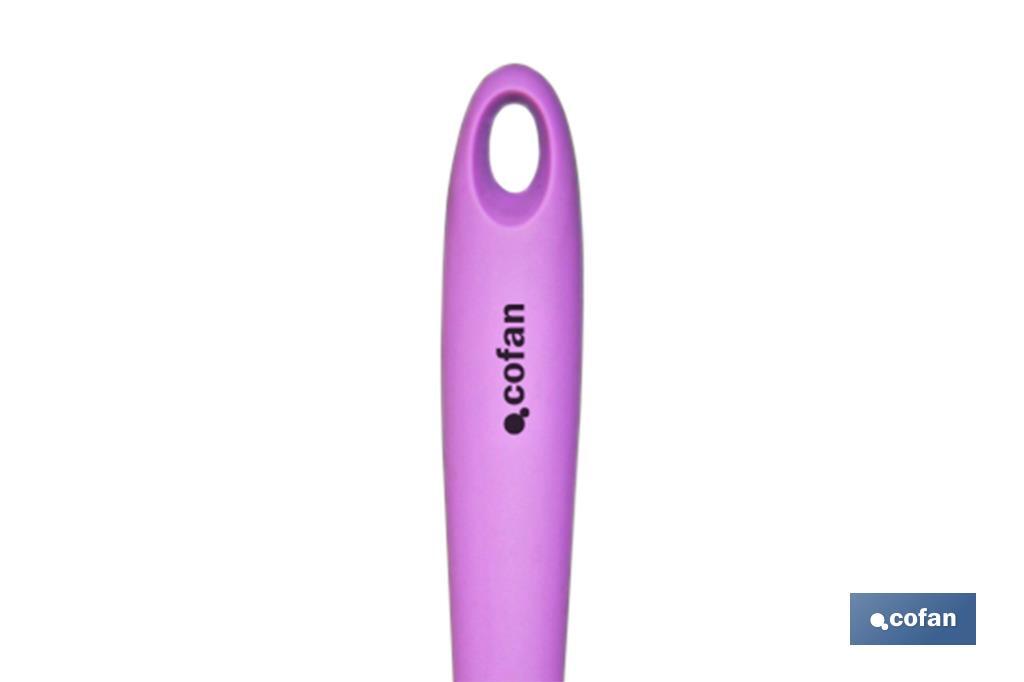 Sauce ladle | Vergini Model | Silicone-coated nylon | Size: 27 x 8cm | Resistance up to 220°C - Cofan