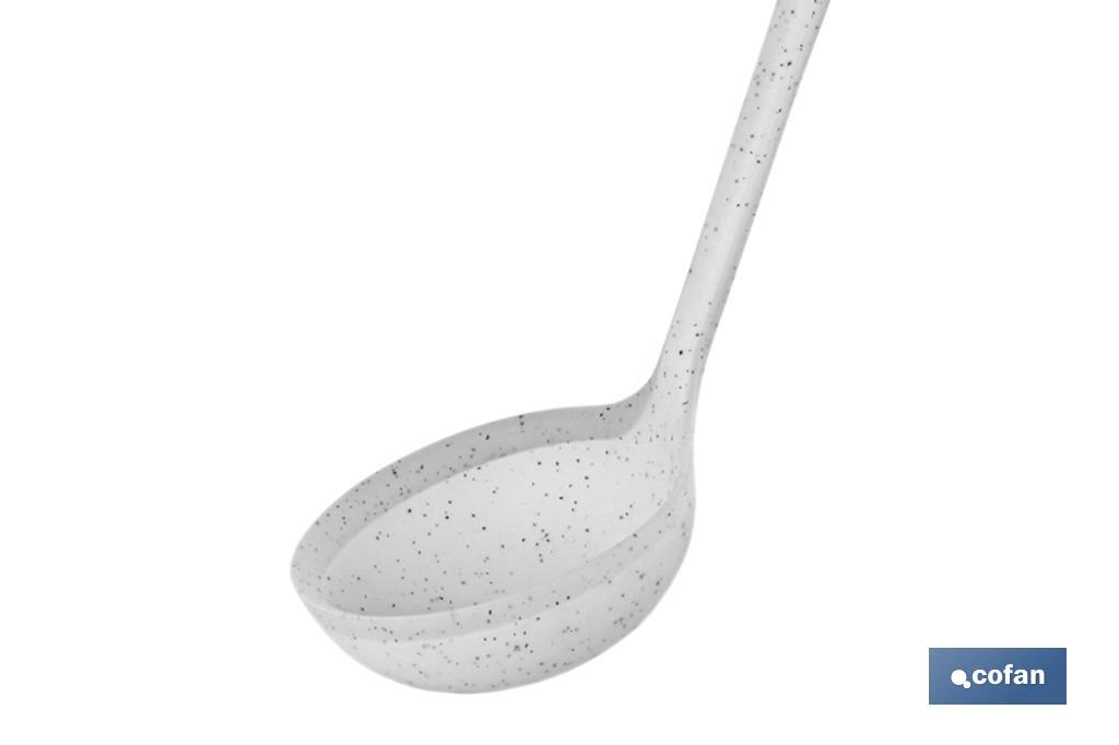 Cuchara Sopera Modelo Bach | Fabricada en Silicona y Nylon | Medida 32 cm - Cofan