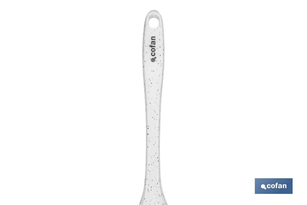 Cuchara Espumadera Modelo Bach | Fabricada en Silicona y Nylon | Medida 34 cm - Cofan