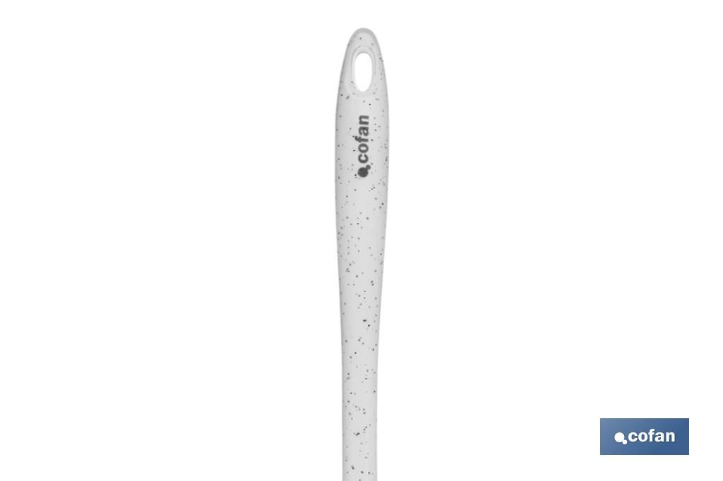 Paleta de cocina Ranurada Modelo Bach | Fabricada en Silicona y Nylon | Medida 34 cm - Cofan