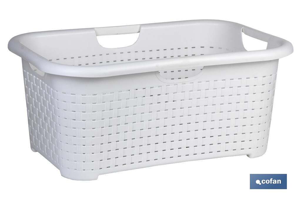 Multipupose polypropylene storage baskets | Several Colours | Size: 59 x 38 x 26cm - Cofan