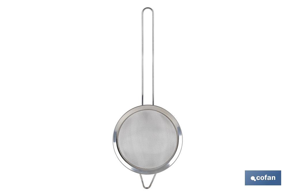 Colino di acciaio inox 304 | Modello Sena | Varie dimensioni | Colino versatile per diversi usi in cucina - Cofan