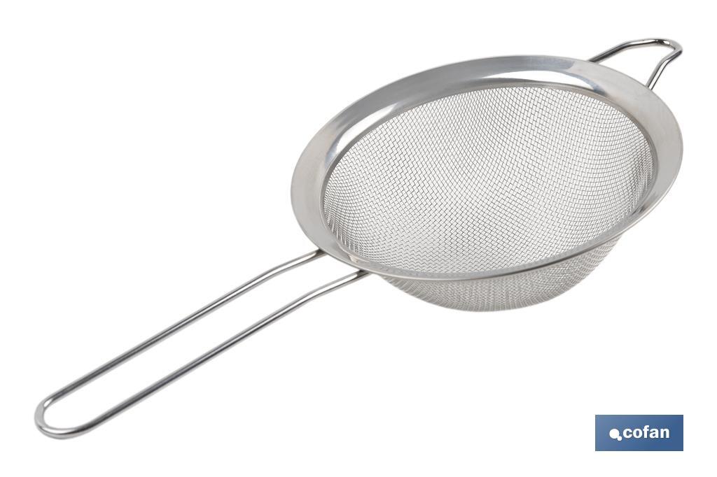 304 Stainless steel strainer | Sena Model | Several sizes | Useful strainer for different kitchen applications - Cofan