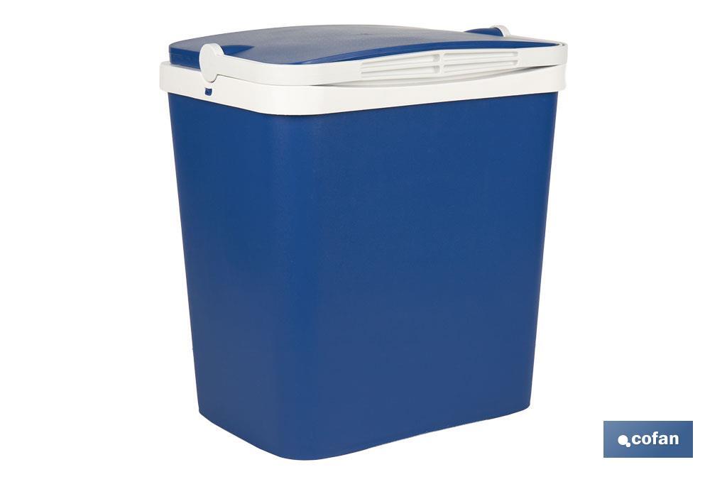 Nevera rígida | Color: azul | Material: polipropileno | Disponible en diferentes medidas y capacidades - Cofan