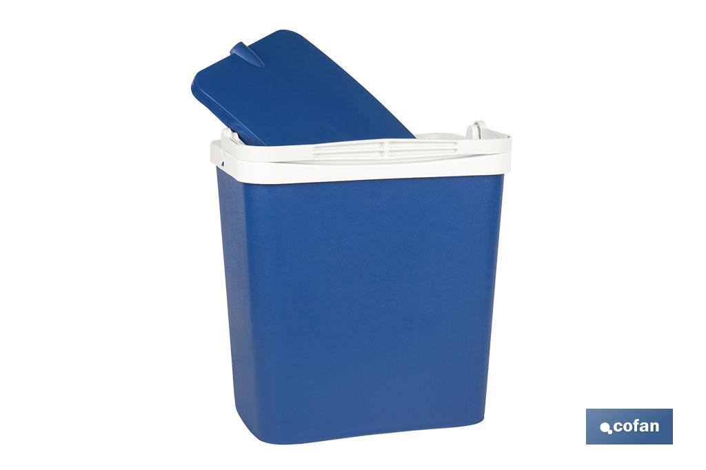 Nevera rígida | Color: azul | Material: polipropileno | Disponible en diferentes medidas y capacidades - Cofan