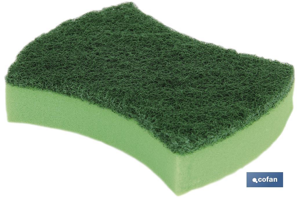 Pack of 3 Multi-Purpose Scrub Sponges - Cofan