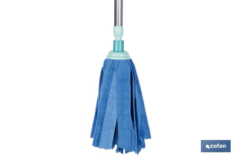 Fregona de microfibra con amortiguador - Cofan