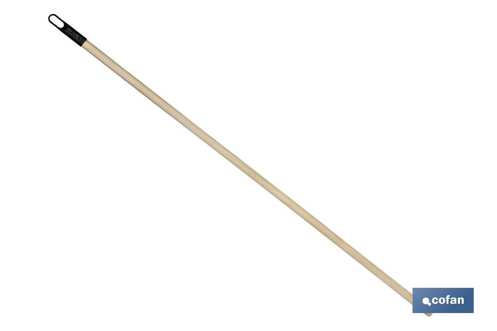 Palo de Madera con Rosca Ø 2.2 cm | Medida longitud 1.20 m | Para el Cepillo Cofan 09301122 - Cofan