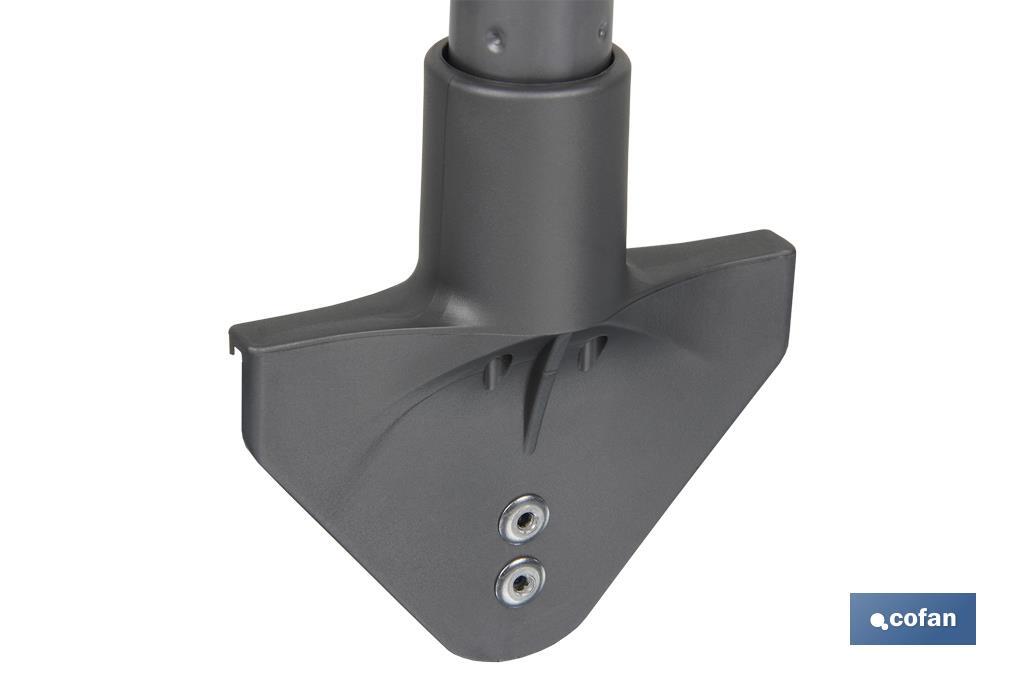 Metallic Dustpan with handle - Cofan