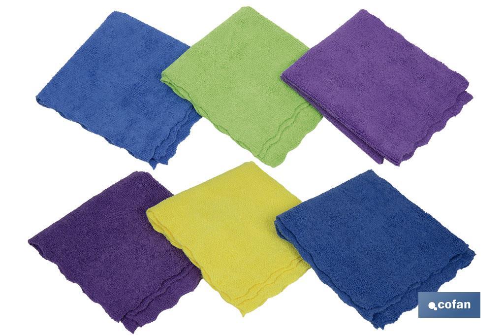 Pack de 3 bayetas de microfibra - Cofan