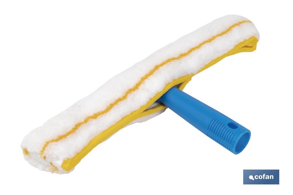 Window squeegee with washer sleeve  - Cofan